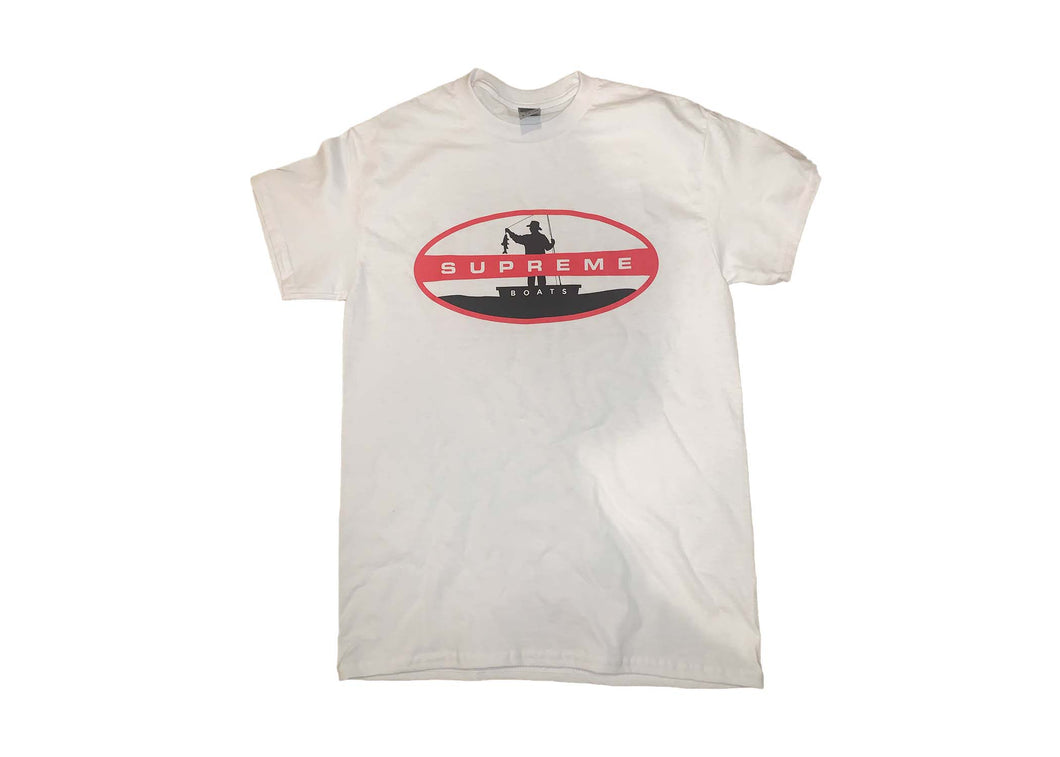 White 100% Cotton Supreme T-shirt