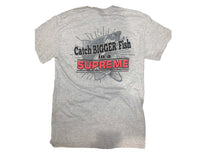 Load image into Gallery viewer, Grey 100% Cotton Supreme Tshirt

